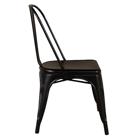 Bow Back Dining Side Chair