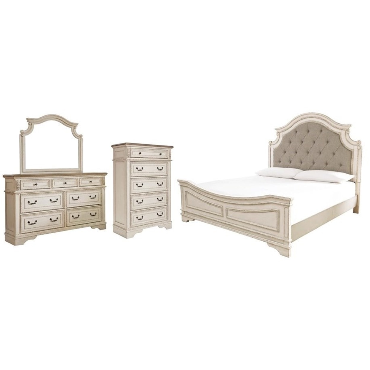 Signature Design by Ashley Realyn 5PC Queen Bedroom Group