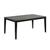 CM Arlene Rubberwood Solid Dining Table