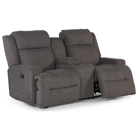 Rocking Console Reclining Loveseat