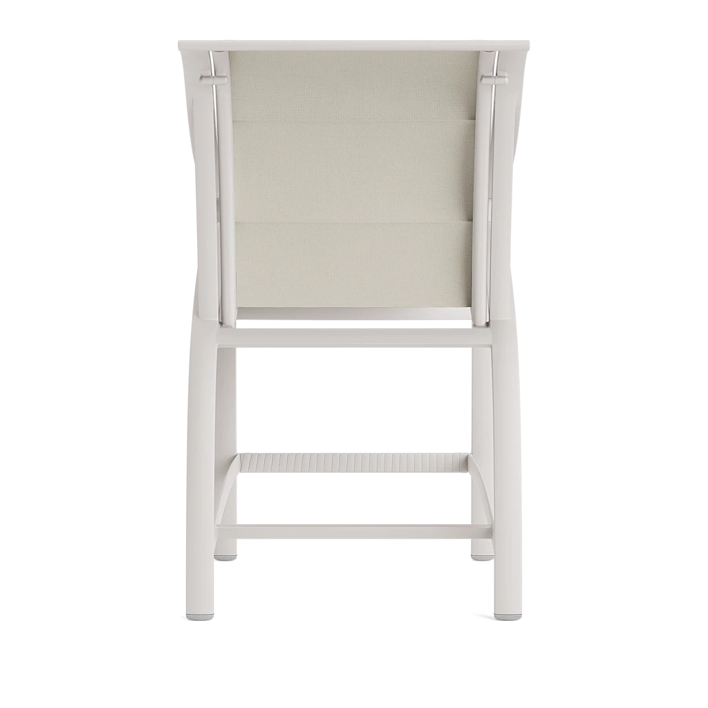 Brown Jordan Pasadena Padded Sling Slope-Arm Counter Stool