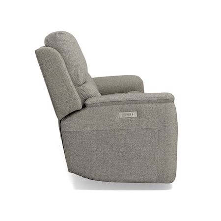 Power Headrest &amp; Lumbar Reclining Sofa