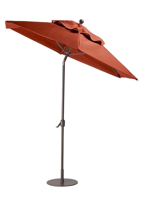Portofino II 9' Aluminum Octagon Crank Lift Umbrella w/Auto-Tilt
