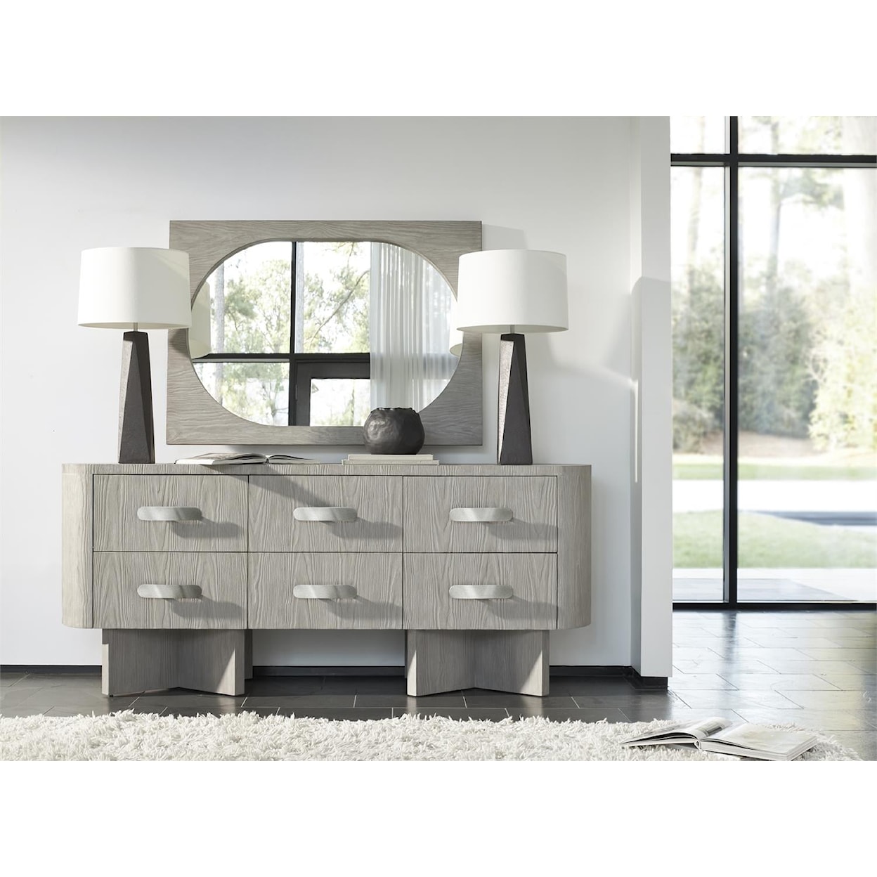 Bernhardt Trianon Dresser & Mirror Set