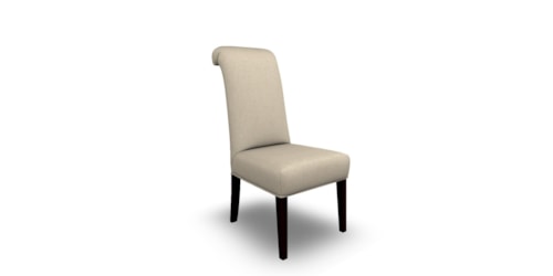 Transitional Upholstered Dining Chair