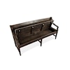 Magnussen Home Westley Falls Dining Bench w/Back