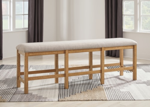 72" Counter Height Dining Bench