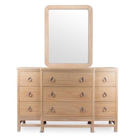 Dresser and Mirror