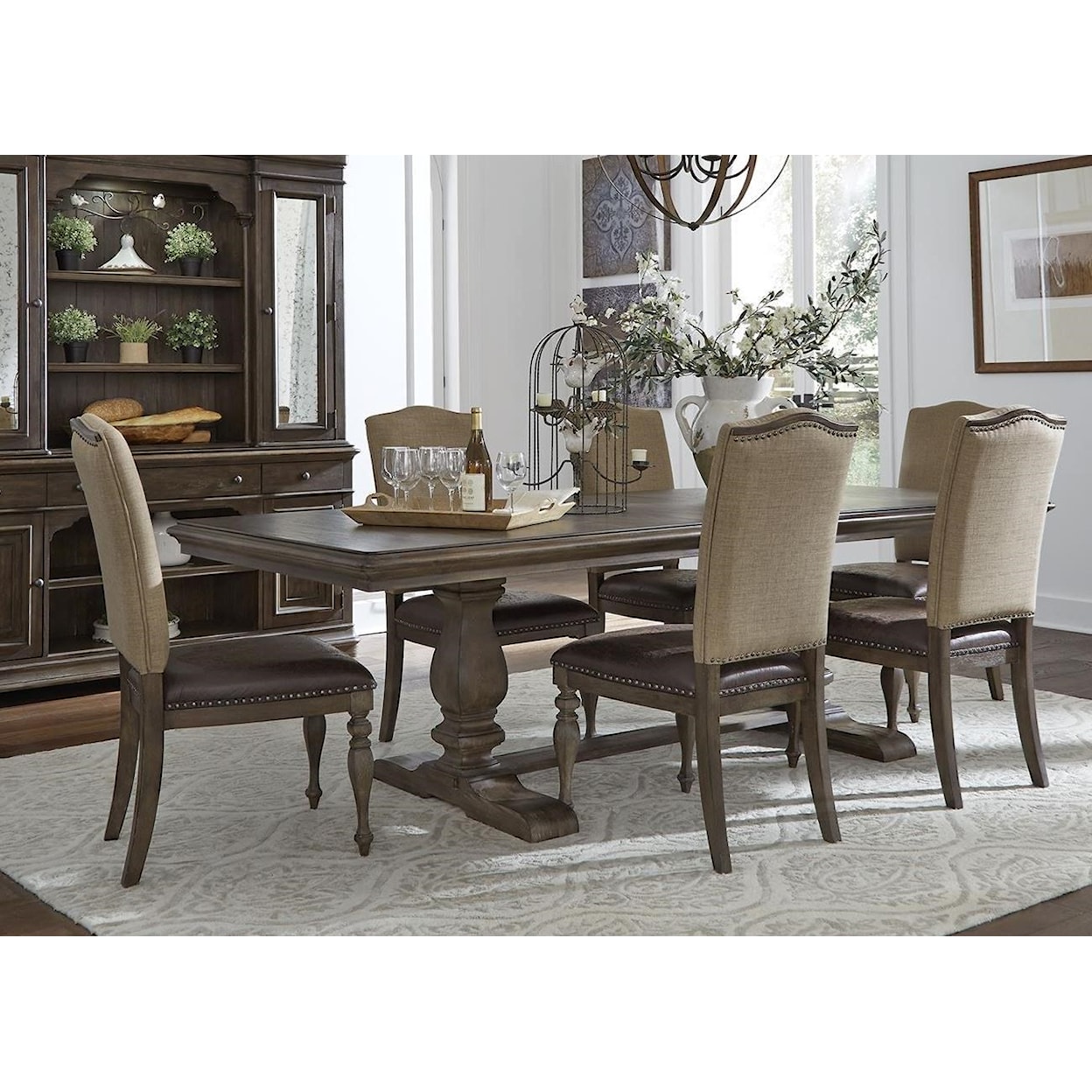 Liberty Furniture Homestead 7-Piece Table and Chair Set