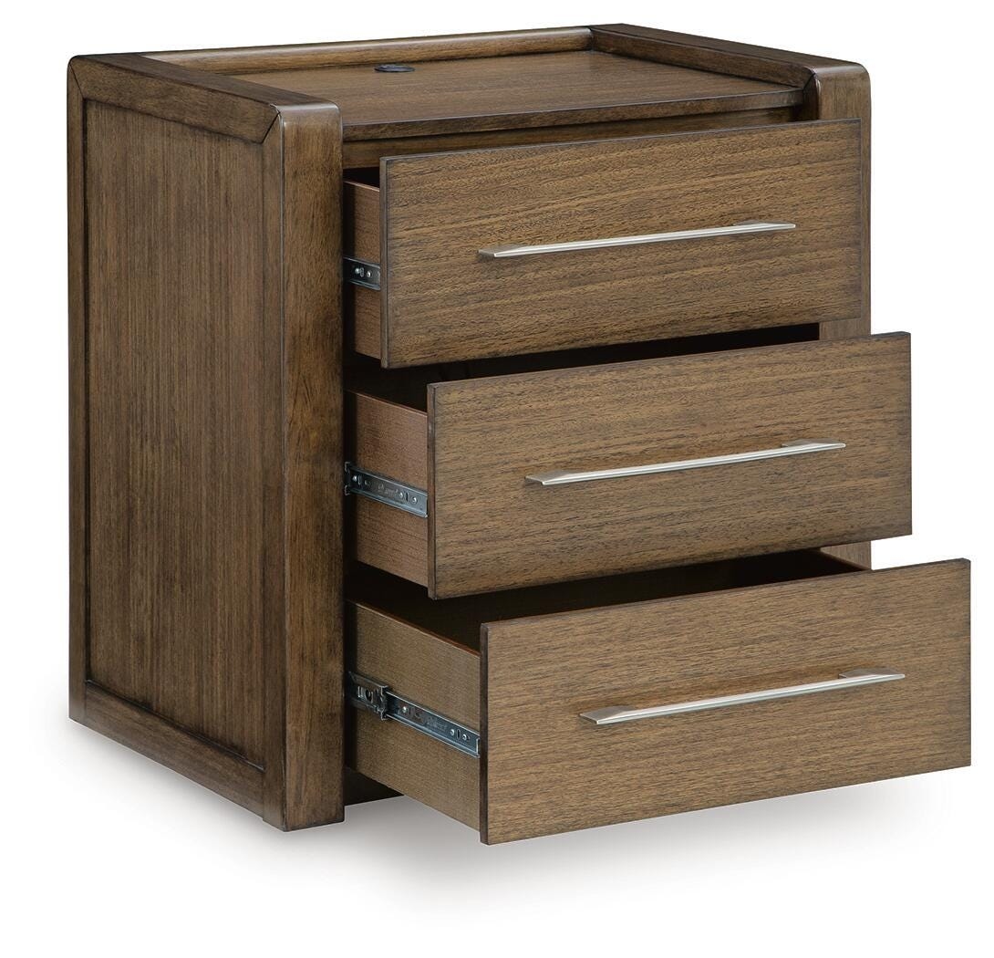 3-drawer Nightstand