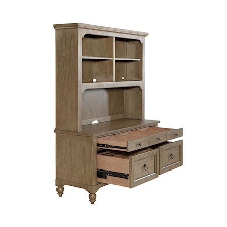 Credenza &amp; Hutch Set