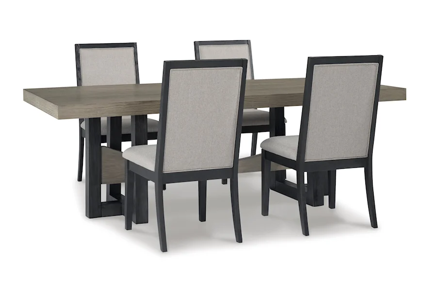 Foyland 5-Piece Dining Set by Signature Design by Ashley at Miller Waldrop Furniture and Decor