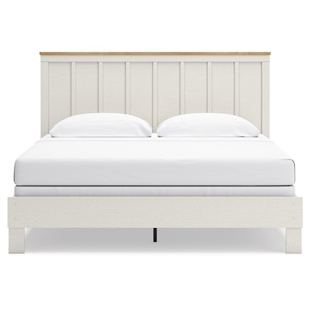 King Panel Bed