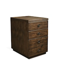 2 Drawer Mobile File Cabinet