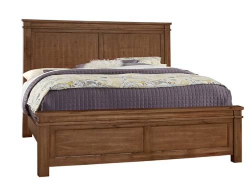 Rustic Queen Mansion Bed