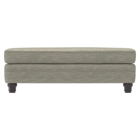 Tarleton Fabric Ottoman