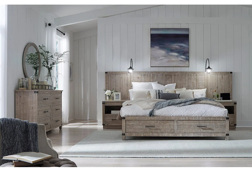 Foundry 5-Piece Queen Pier Bedroom Set  by Aspenhome at Stoney Creek Furniture 