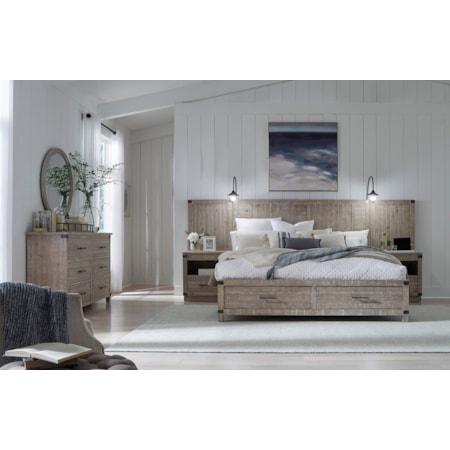 5-Piece King Storage Bedroom Set