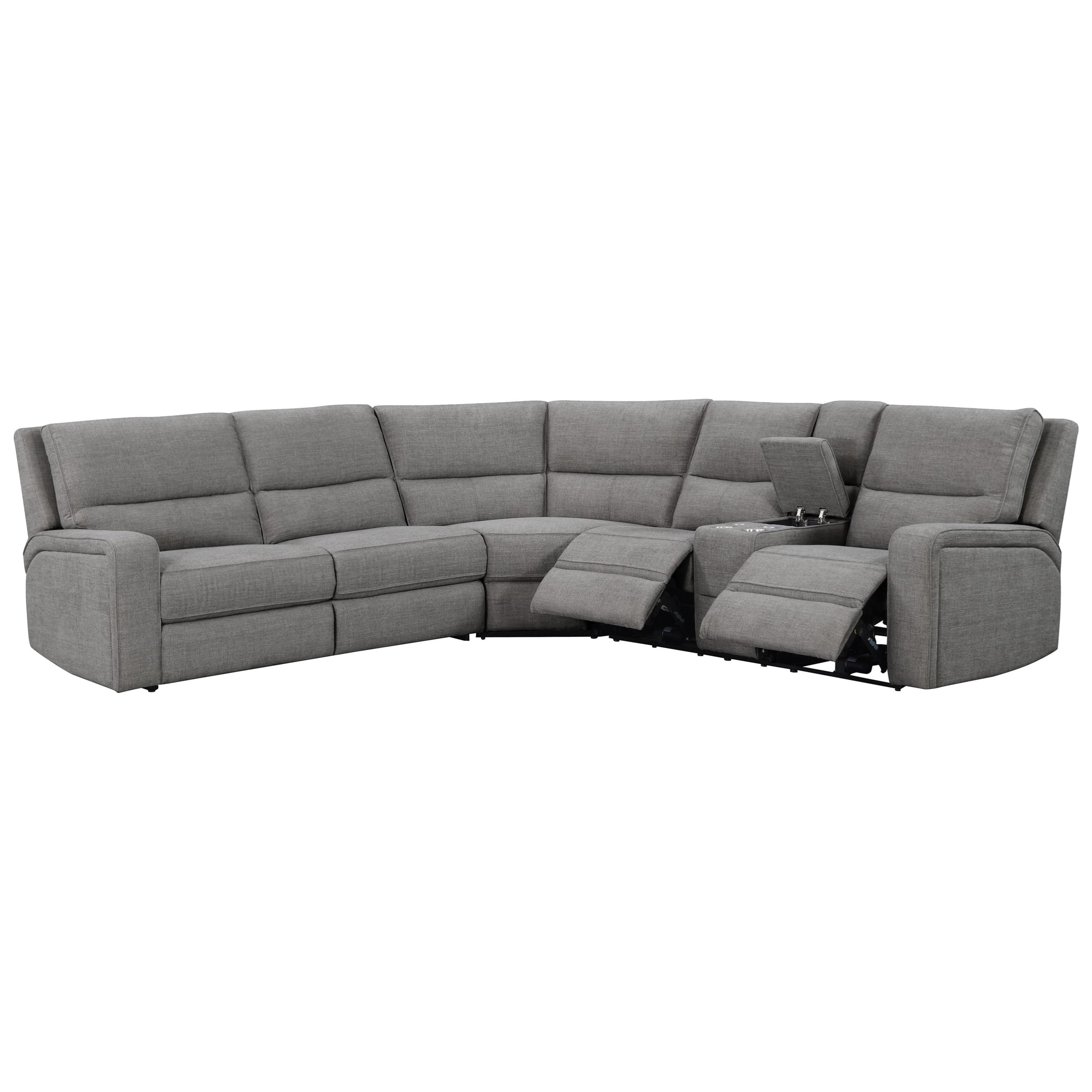 Reclining best sale sleeper sectional