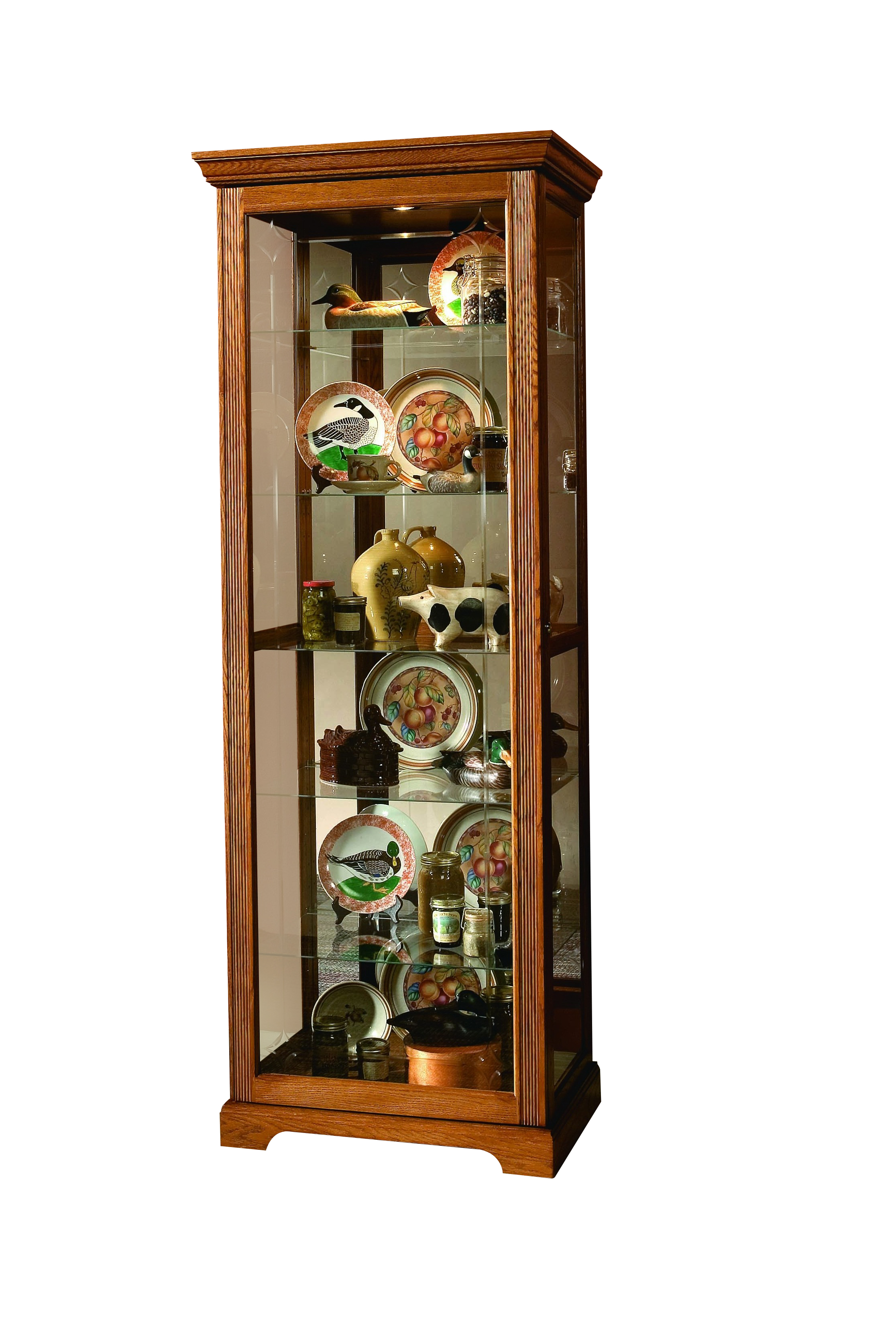 Two-Way Sliding Curio Cabinet