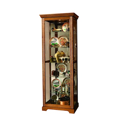 Two-Way Sliding Curio Cabinet