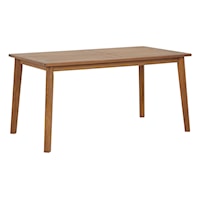 Solid Acacia Wood Outdoor Dining Table
