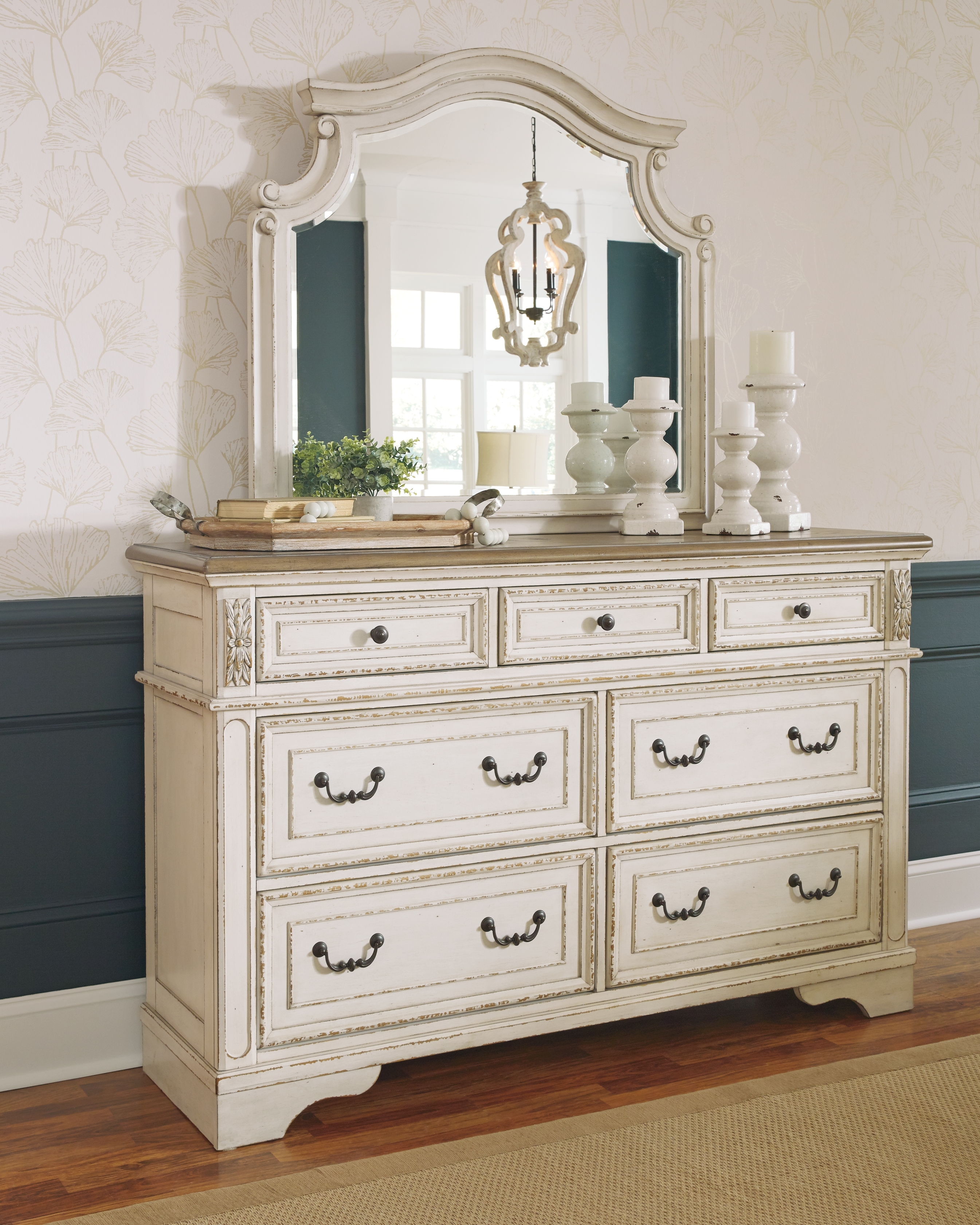 Dresser And Mirror