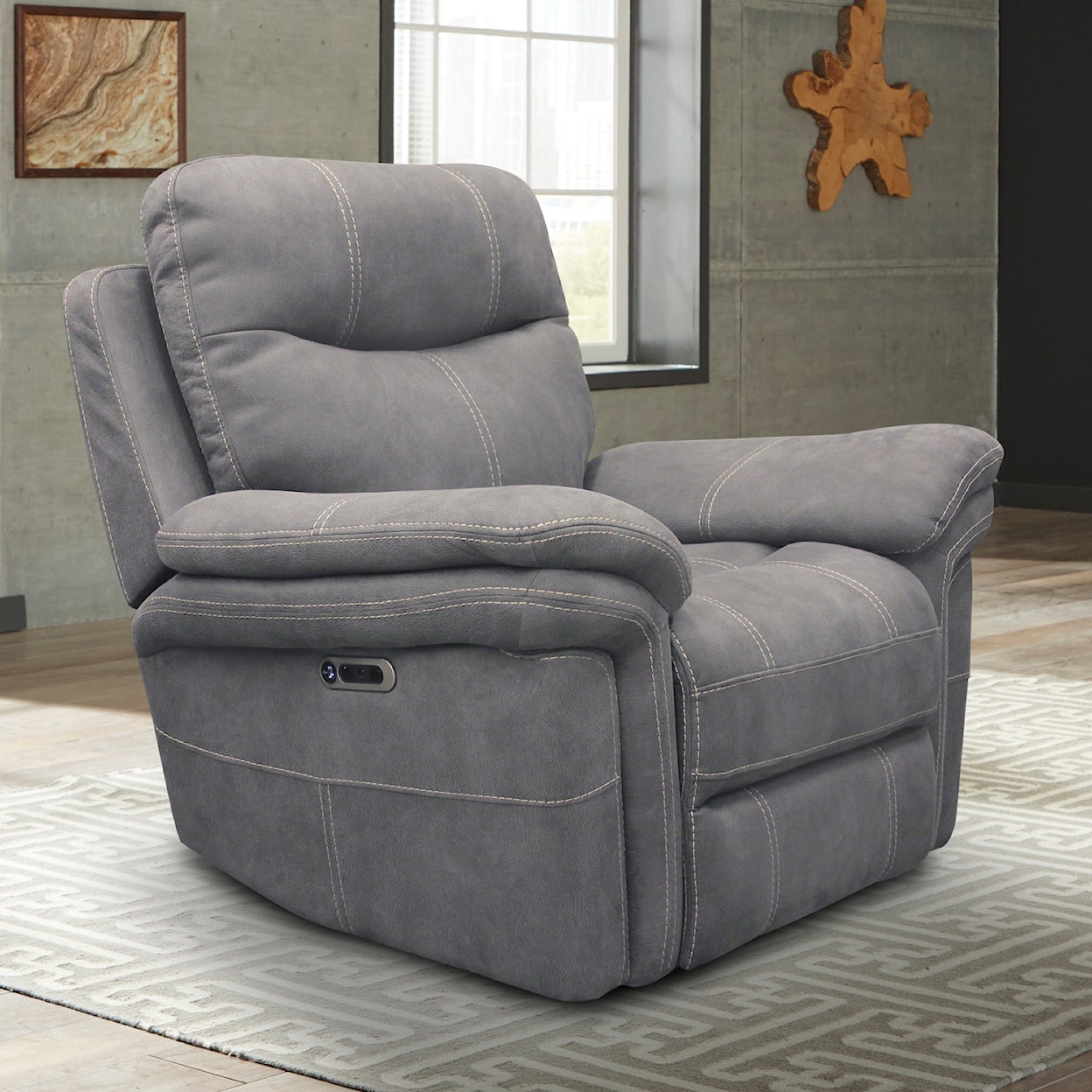 Paramount Living Mason - Carbon Power Recliner