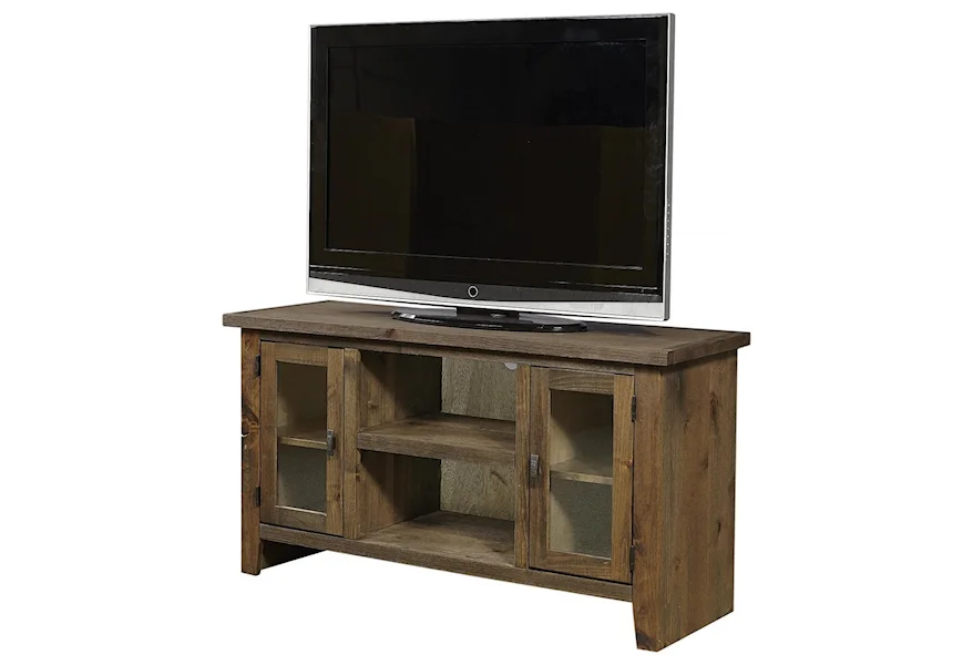 Alder Grove 50" Console with Doors by Aspenhome at VanDrie Home Furnishings