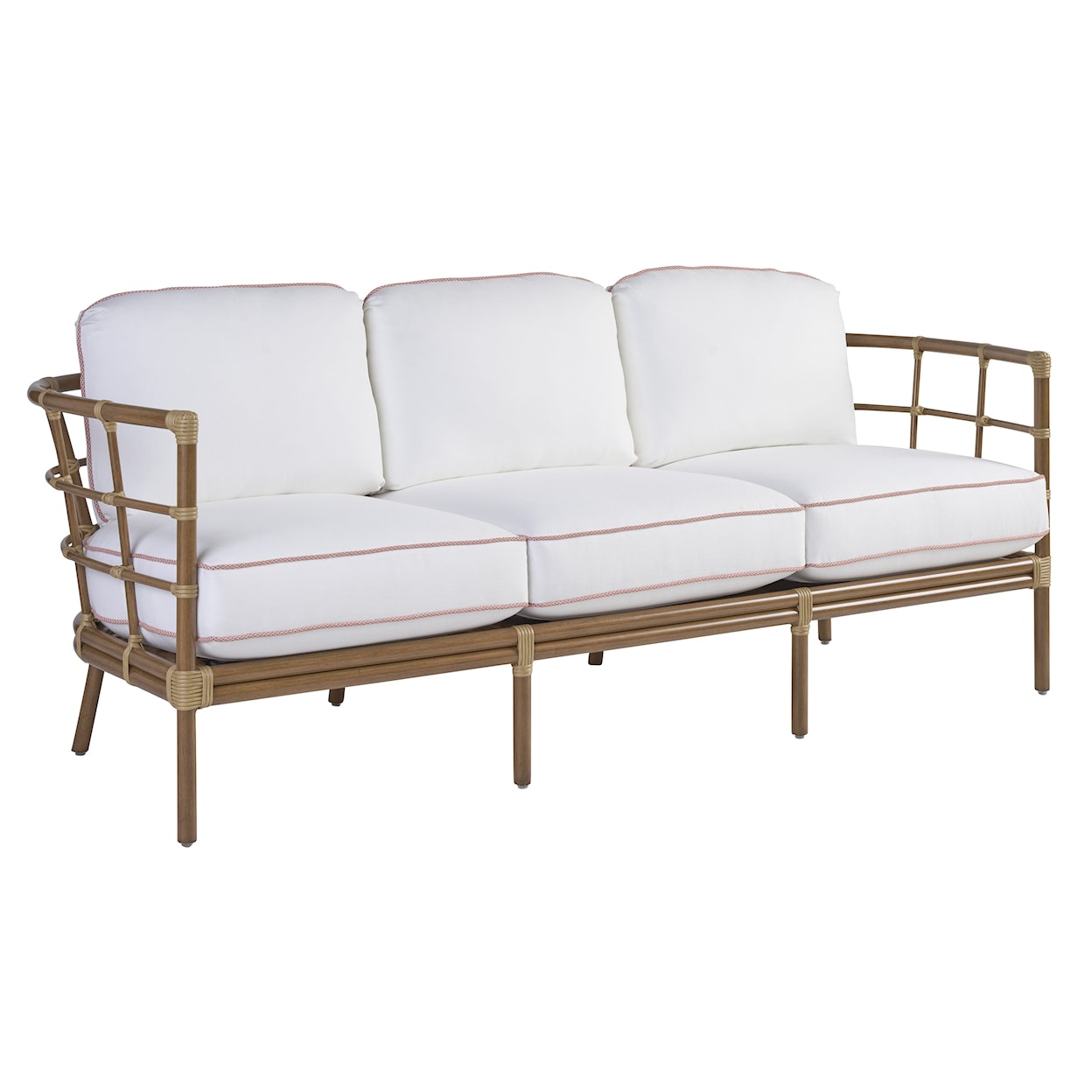 Tommy Bahama Outdoor Living Sandpiper Bay Outdoor Sofa with Curved Arms