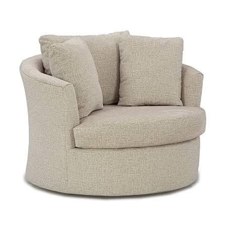 Oversized Swivel Chair