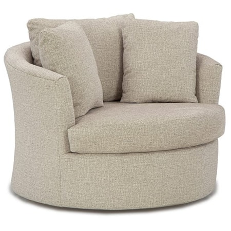 Oversized Swivel Chair