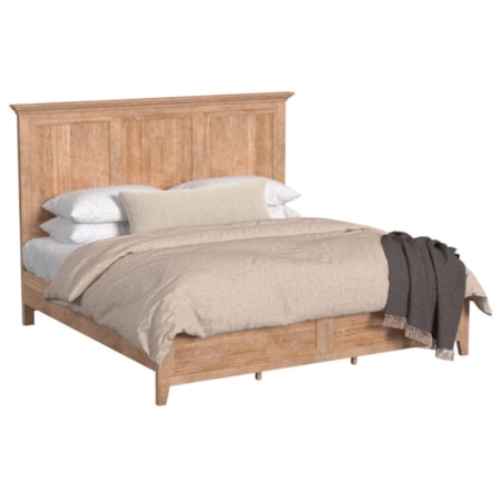 King Panel Bed