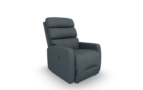 Contemporary Power Swivel Glider Recliner with Power Tilt Headrest