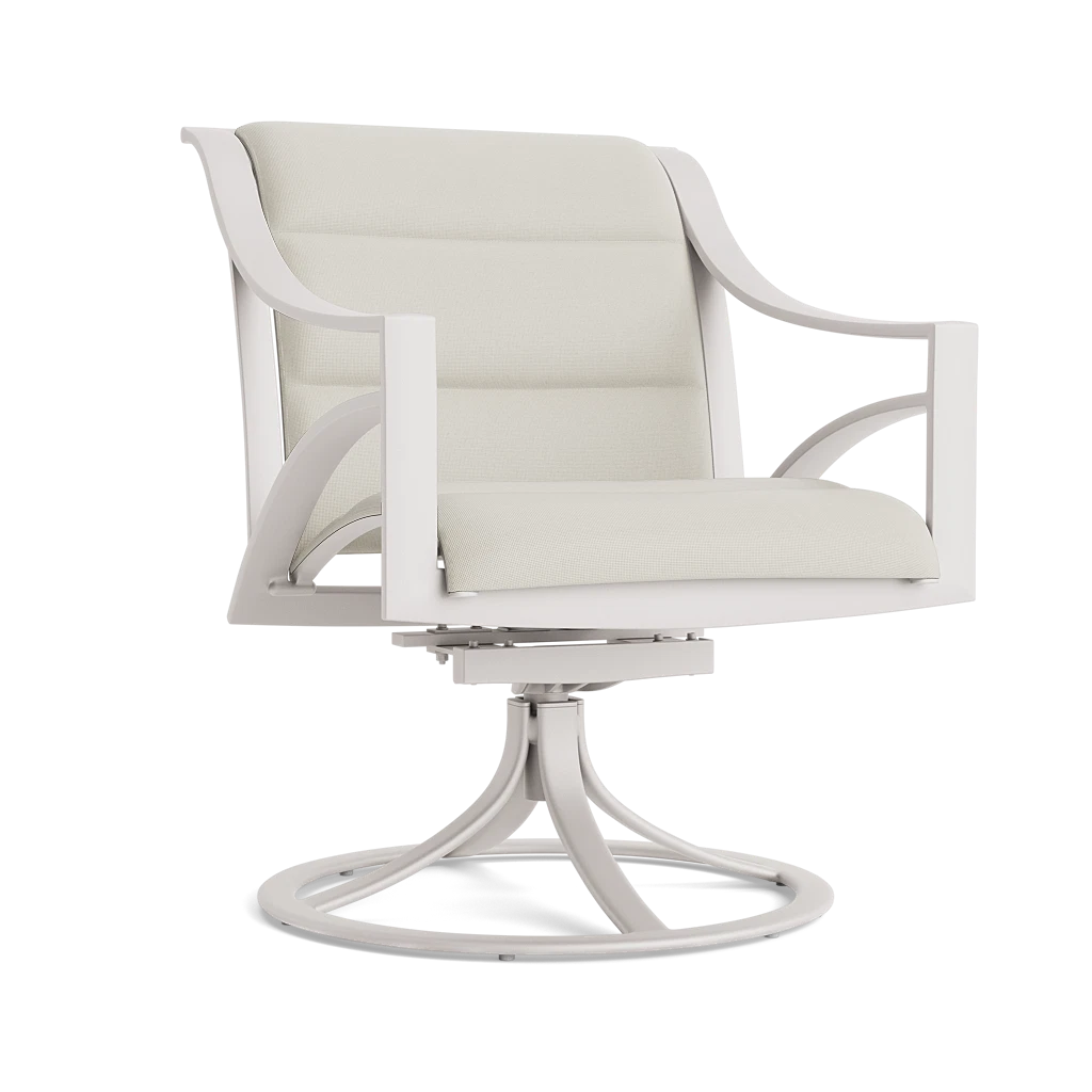 Padded Sling Slope-Arm Swivel Rocker