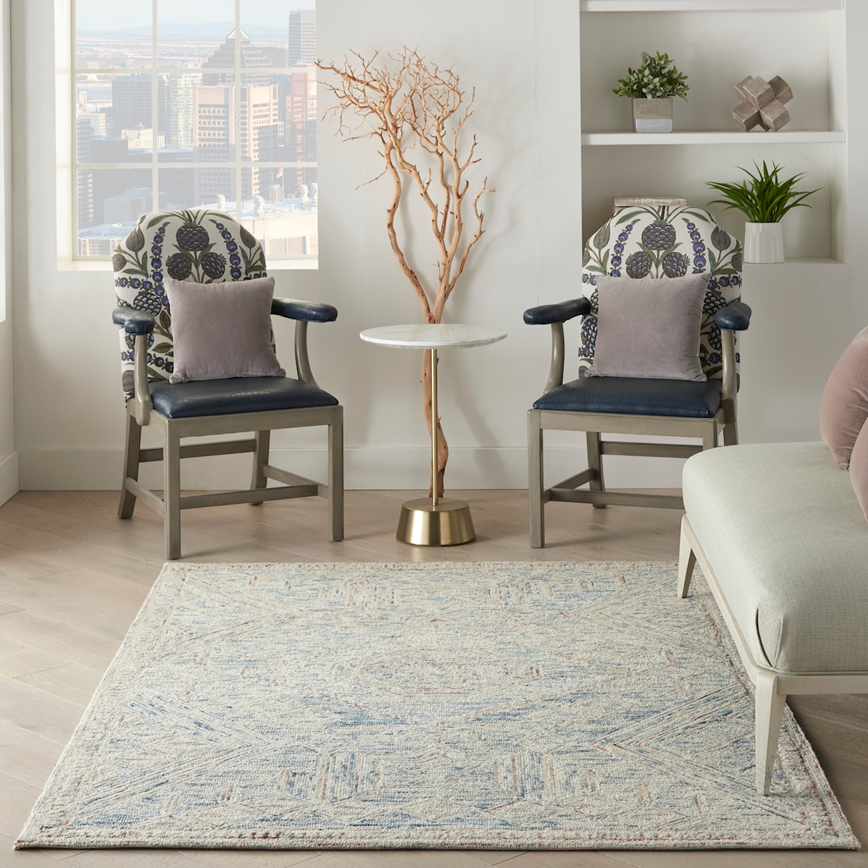 Nourison Interlock 5' x 7'6"  Rug