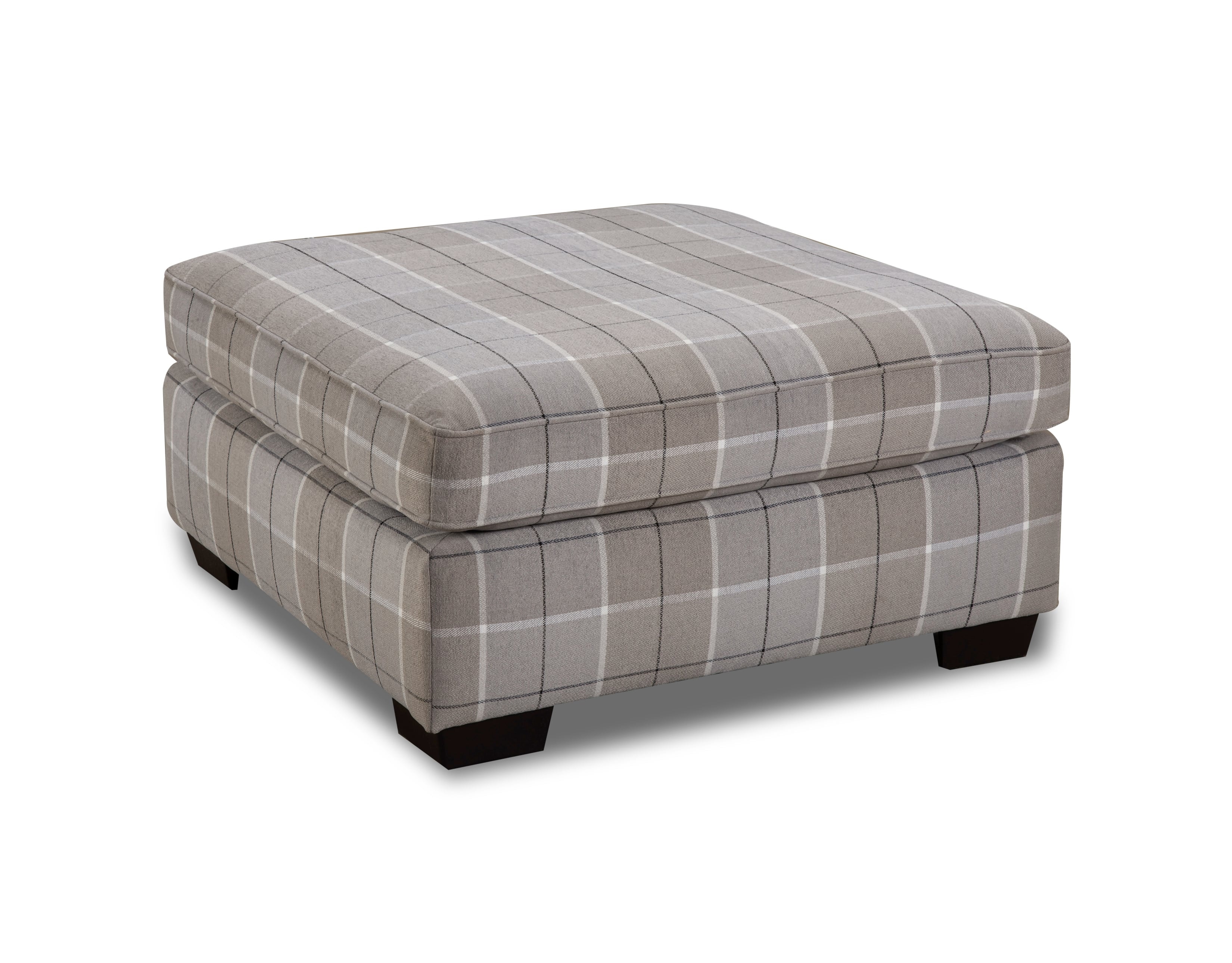 Behold Home 2301 Cooper 920-1710-10 Contemporary Square Ottoman Wayside  Furniture  Mattress Ottomans