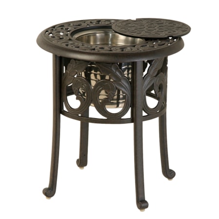 Chateau 20" Rd. Ice Bucket Table