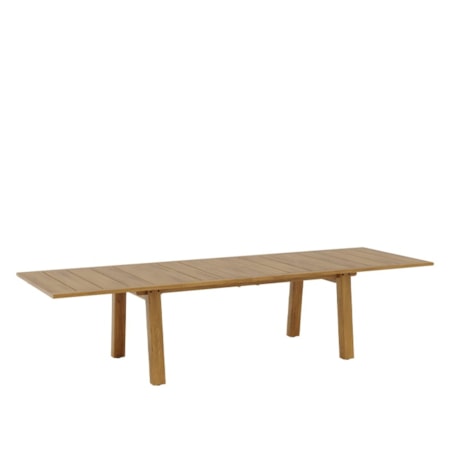 Stirata 126&quot; x 41&quot; Dining Table w/ Extension