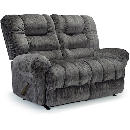 Casual Reclining Loveseat