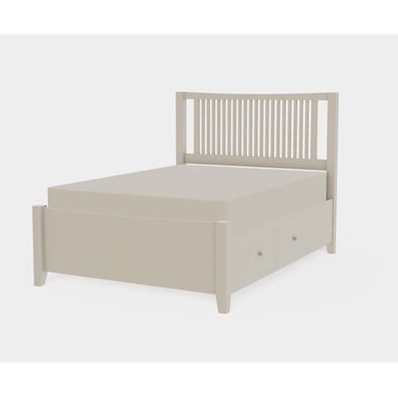 Atwood Full Both Drawerside Spindle Bed