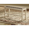 Ashley Furniture Signature Design Bolanburg Double Counter Upholstered Bench
