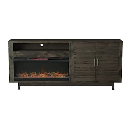 84&quot; Fireplace Console