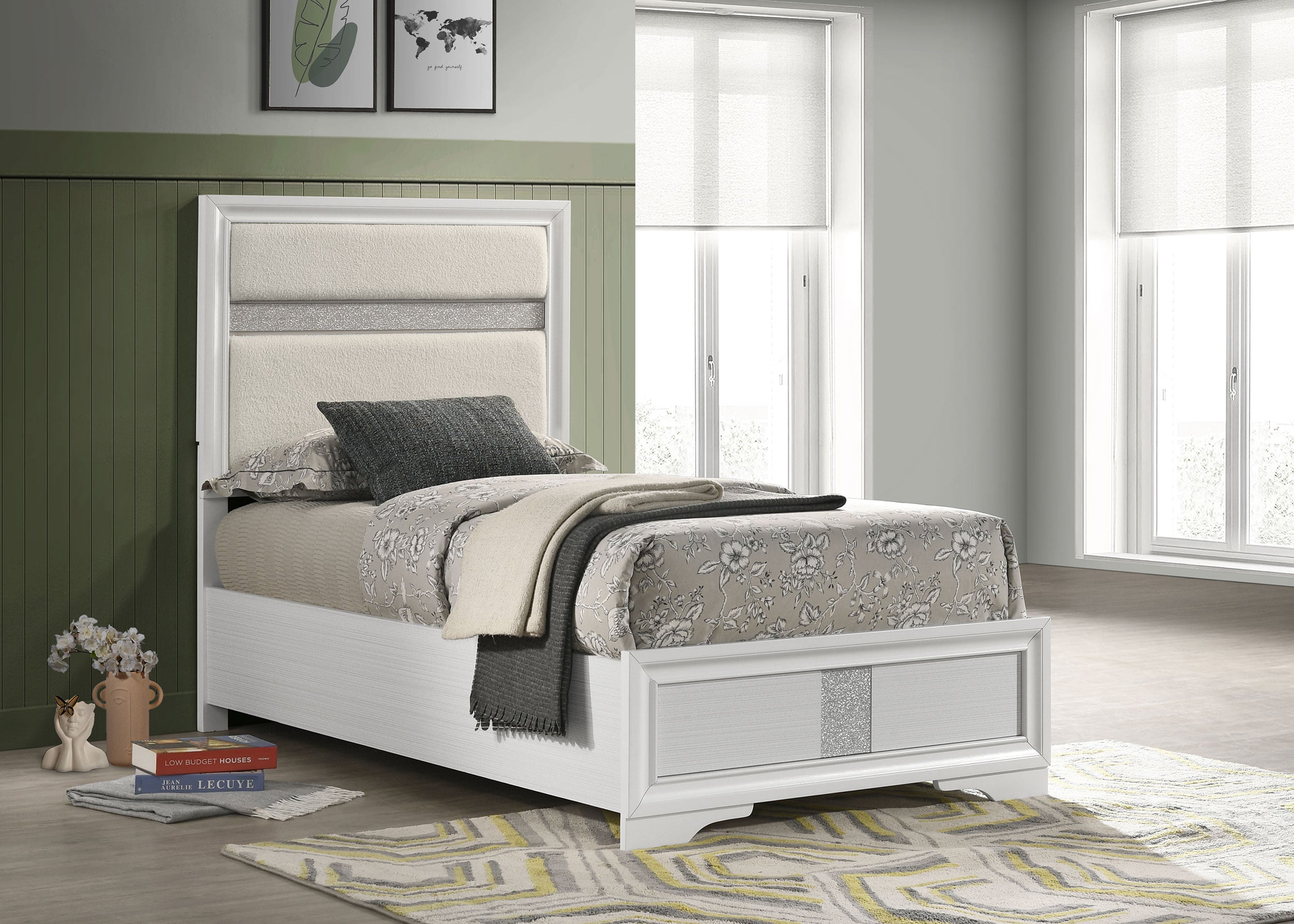 Twin Panel Bed