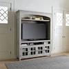 Liberty Furniture Heartland Entertainment Stand and Hutch