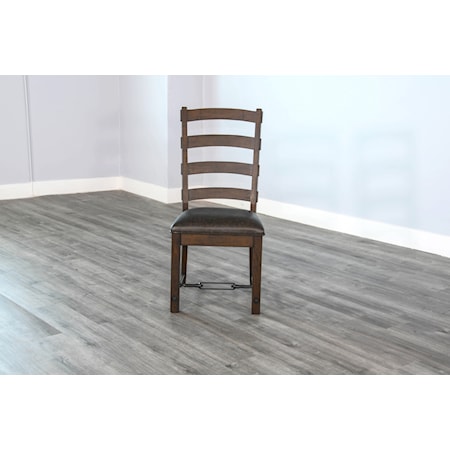 Ladderback Chair, Cushion Seat