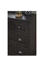 Belfort Select Wells Traditional 5-Drawer Chest with Felt-Lined Top Drawer