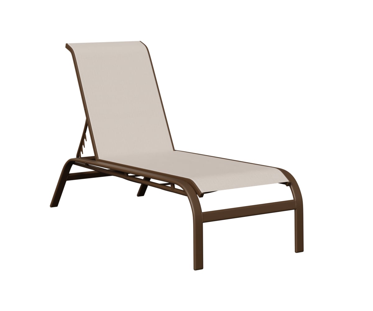 Murphy Armless Adjustable Sling Chaise Lounge