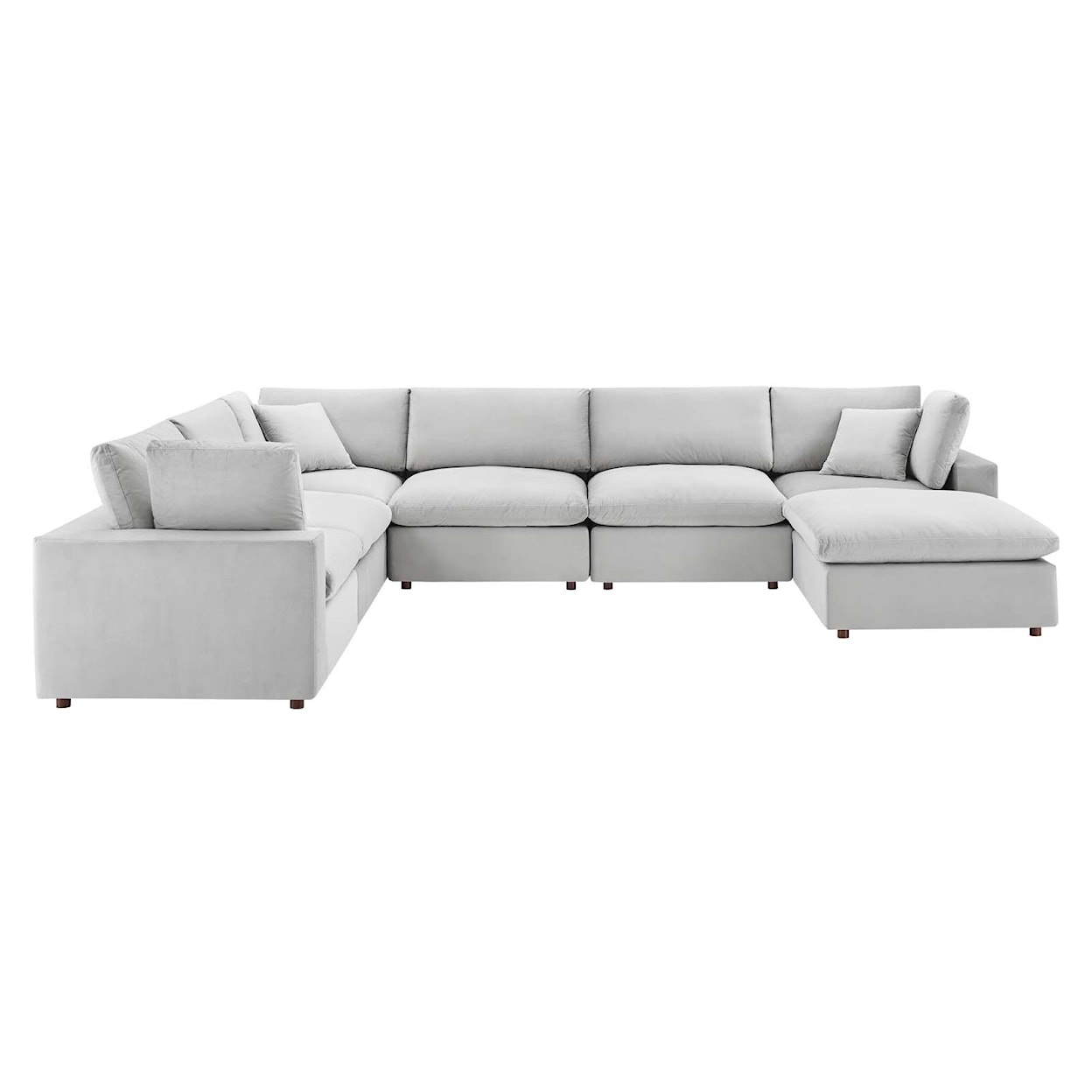 Modway Commix 7-Piece Sectional Sofa