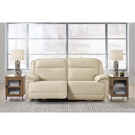 2-Piece Power Reclining Loveseat Sectional